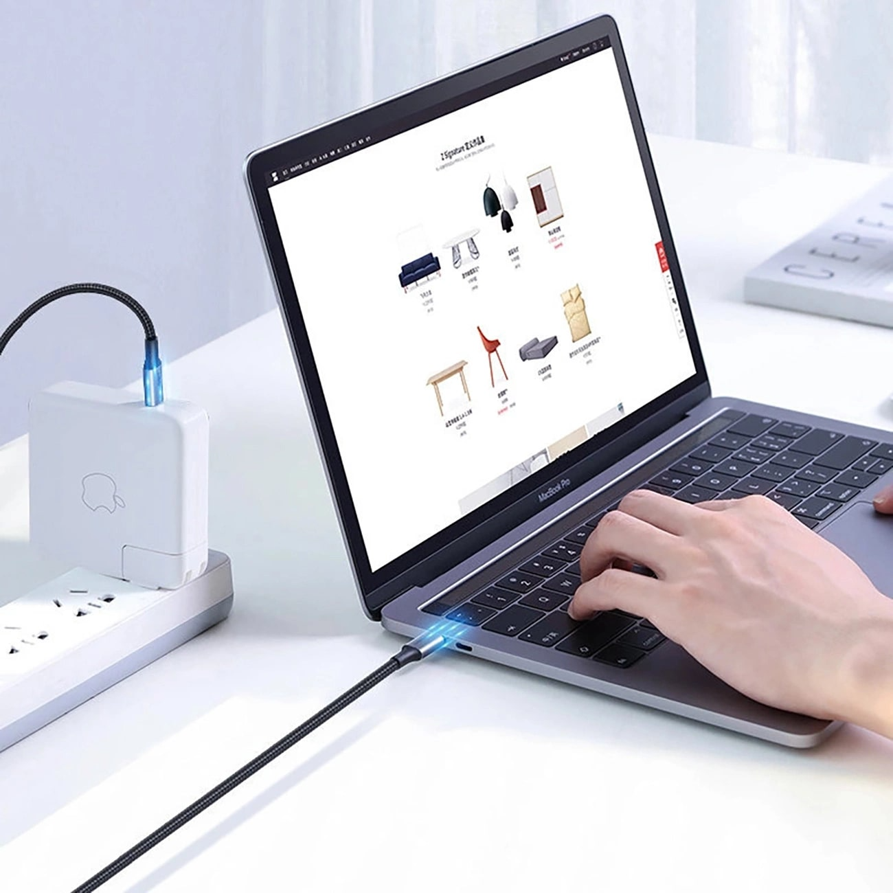 USB-C Daten- und Ladekabel - USB-C UGREEN US316, 100W, 3m, Grau