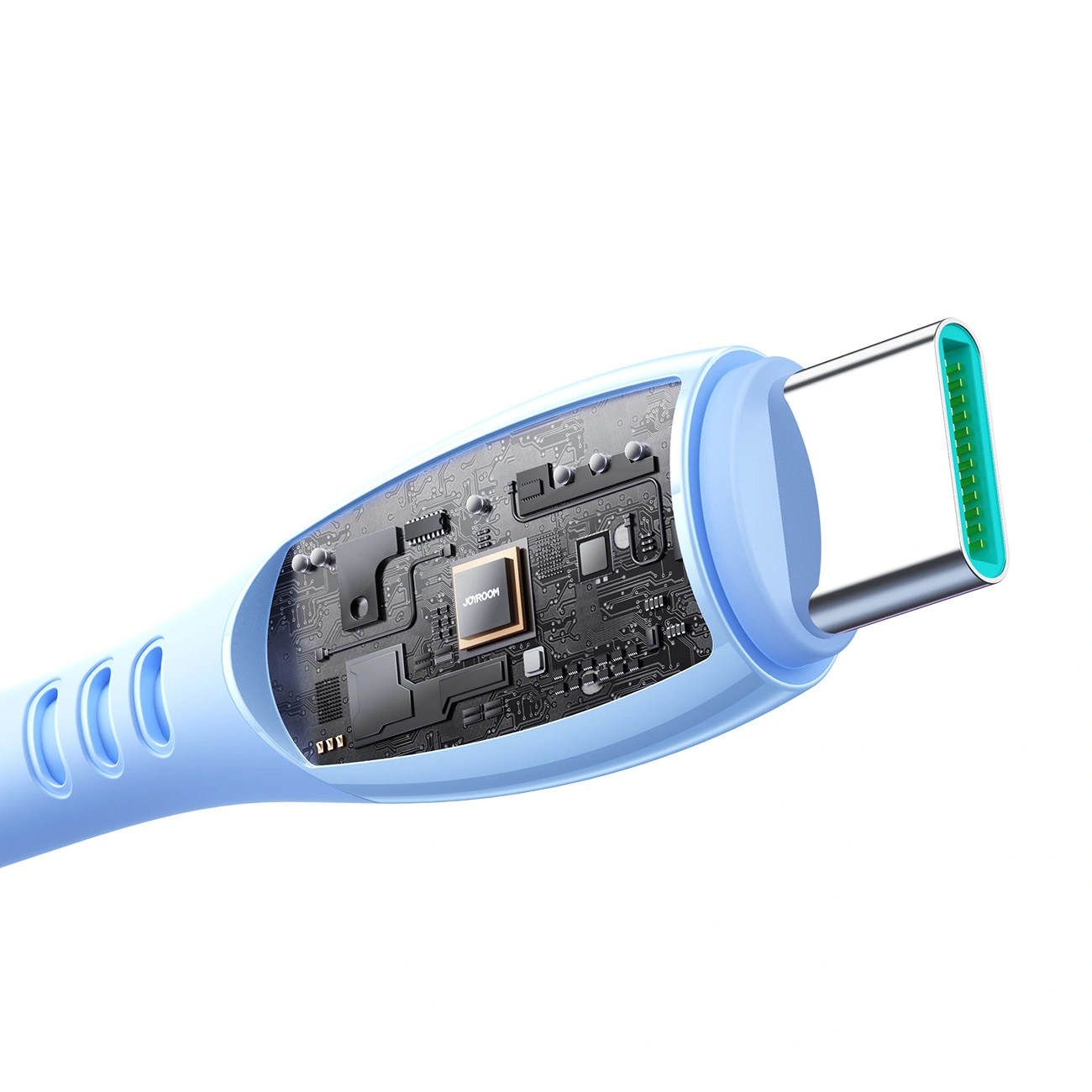 USB-C Data and Charging Cable - USB-C Joyroom S-A59 Vibrant, 60W, 1.2m, Blue