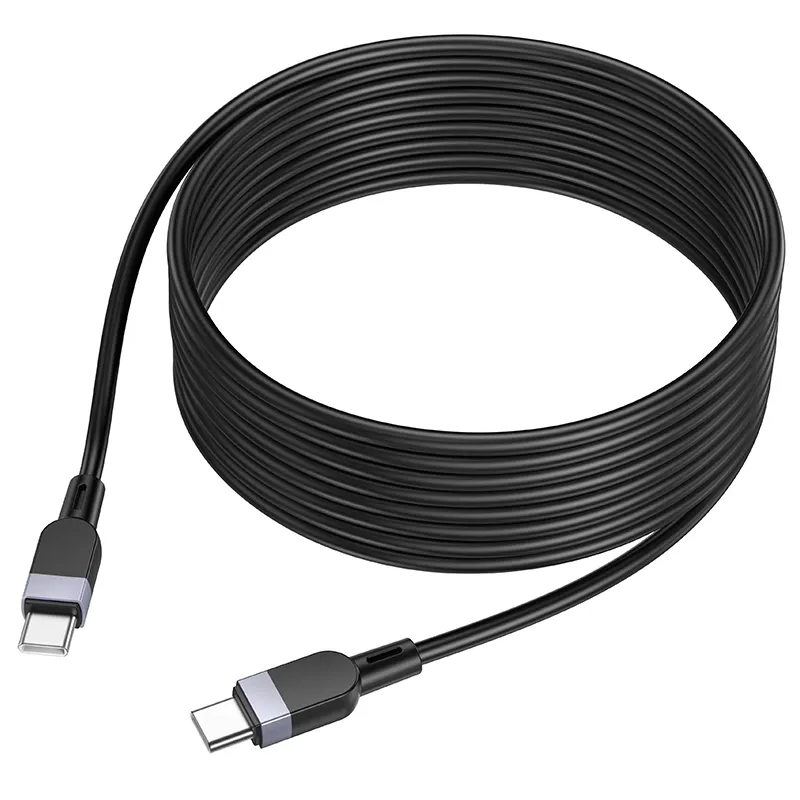 USB-C Data and Charging Cable - USB-C HOCO X109, 60W, 2m, Black