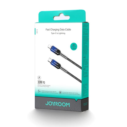 Daten- und Ladekabel USB-C - Lightning Joyroom S-A42, 30W, 1,2m, Schwarz