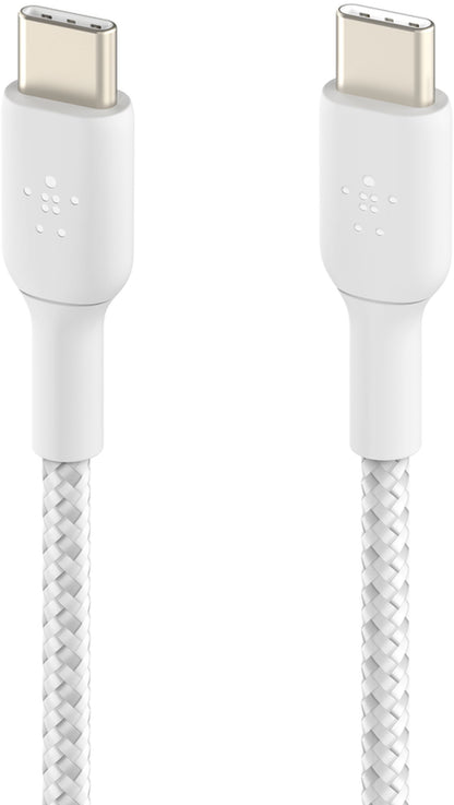 Daten- und Ladekabel USB-C - USB-C Belkin BoostCharge Pro, 60W, 2m, Weiß CAB004bt2MWH