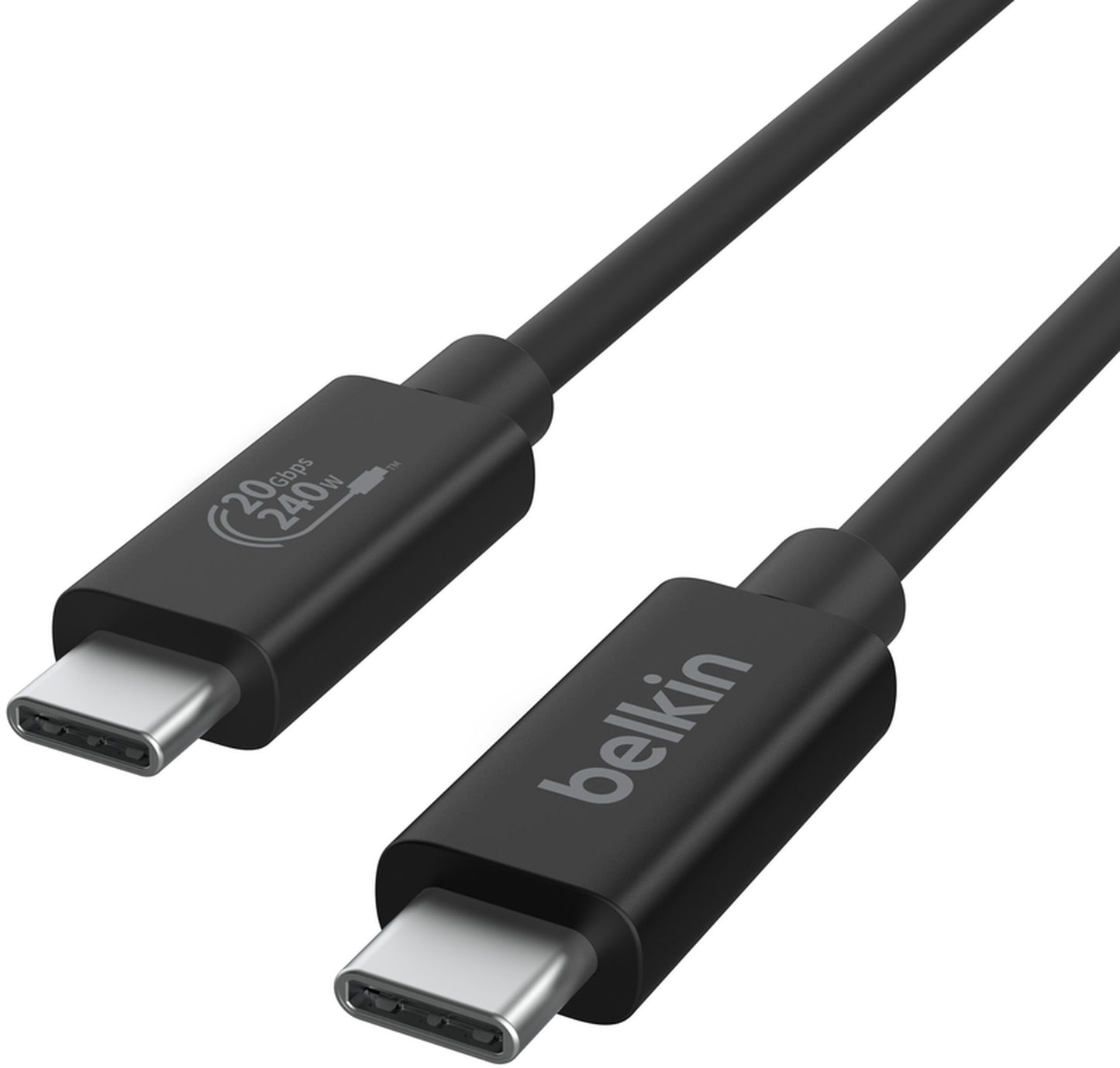 Daten- und Ladekabel USB-C - USB-C Belkin Connect, 240W, 2m, Schwarz INZ004bt2MBK