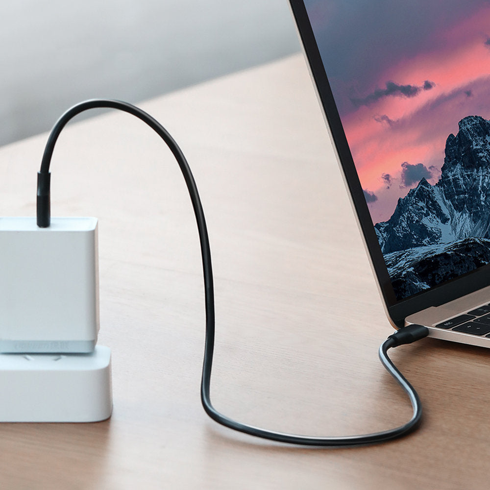 USB-C Data and Charging Cable - USB-C UGREEN US286, 60W, 1m, Black