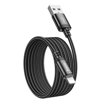 Daten- und Ladekabel USB-A - Lightning HOCO X89, 18W, 2m, Schwarz