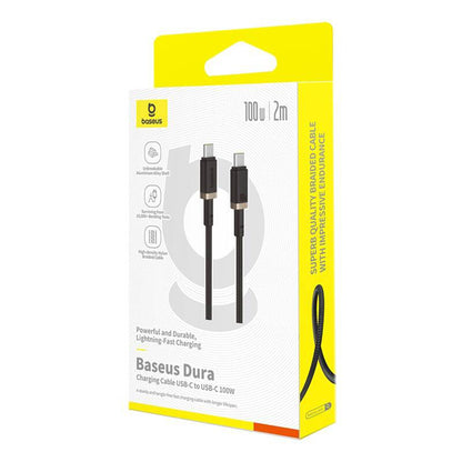 USB-C Daten- und Ladekabel - USB-C Baseus Dura Series, 100W, 2m, Gold P10377803U01-03
