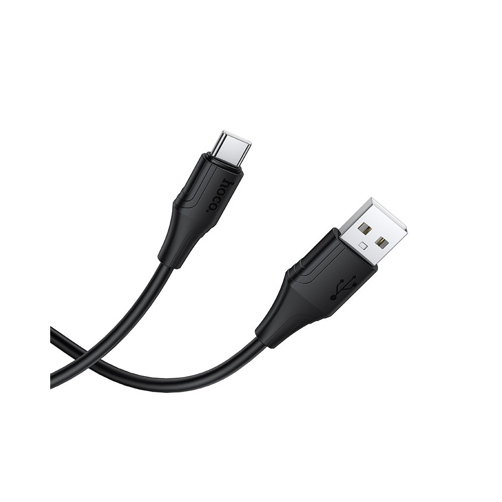 Daten- und Ladekabel USB-A - USB-C HOCO X124, 18W, 1m, Schwarz