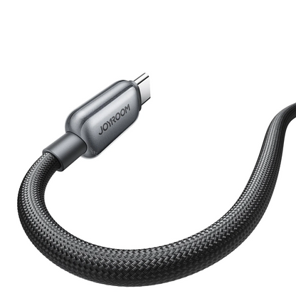 USB-C - Lightning Daten- und Ladekabel Joyroom S-A55 StarFlight Display, 30W, 1,2m, Schwarz