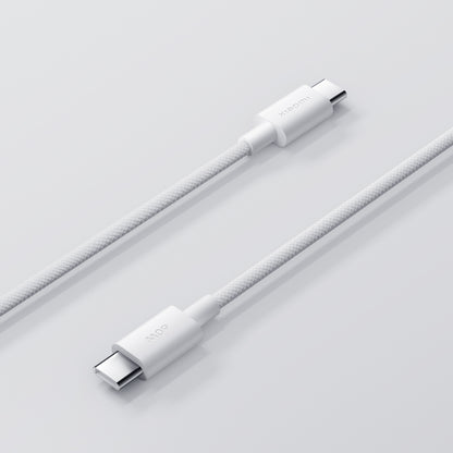 USB-C Daten- und Ladekabel - USB-C Xiaomi, 60W, 1m, Weiß BHR0878GL