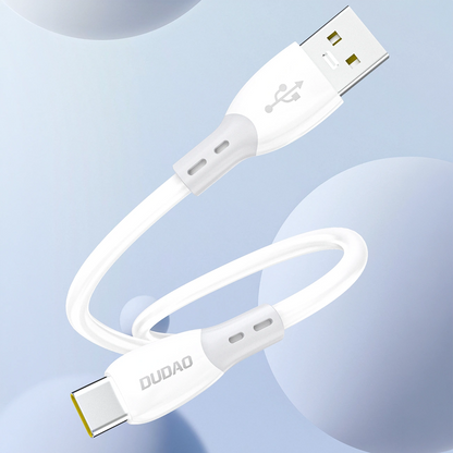 Daten- und Ladekabel USB-A - USB-C Dudao L25ST, 100W, 1m, Weiß