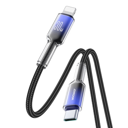 Daten- und Ladekabel USB-C - Lightning Joyroom S-A42, 30W, 1,2m, Schwarz
