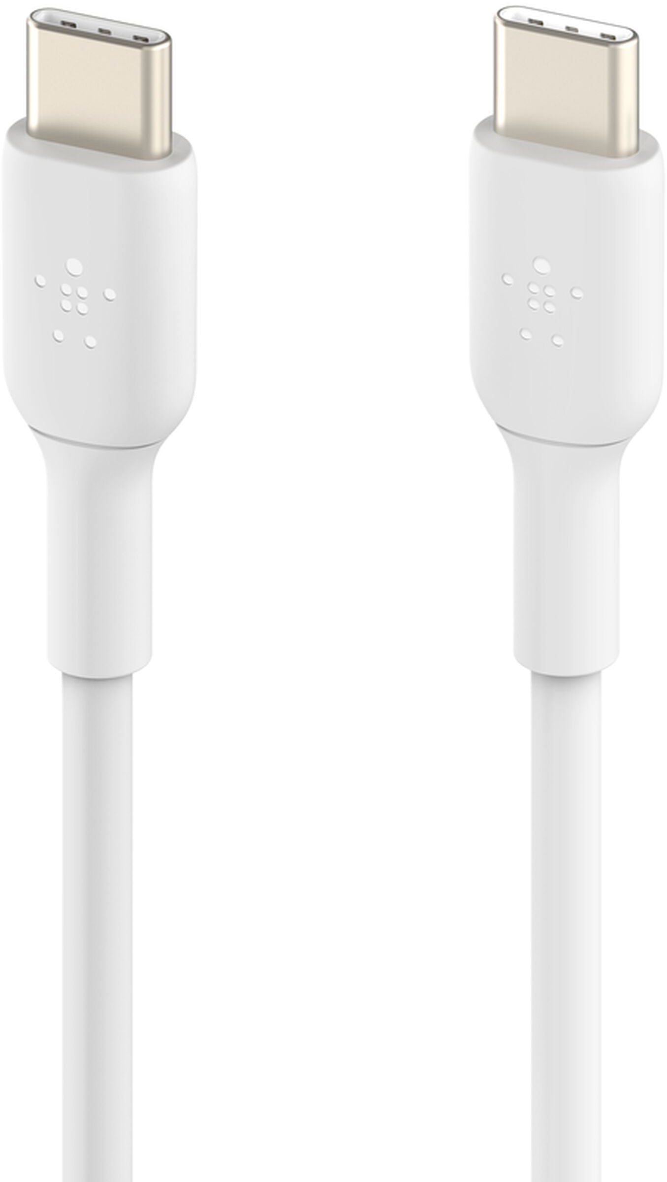 Daten- und Ladekabel USB-C - USB-C Belkin BoostCharge, 60W, 1m, 2er-Set, Weiß CAB003bt1MWH2PK