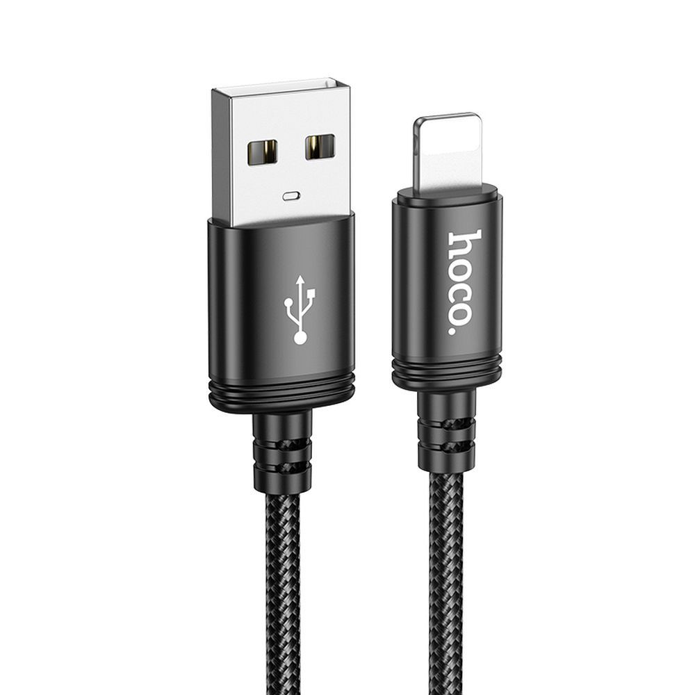 Daten- und Ladekabel USB-A - Lightning HOCO X89, 18W, 2m, Schwarz
