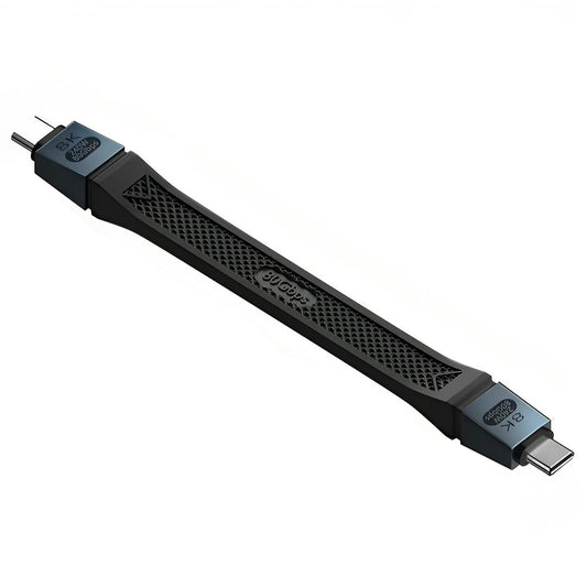 USB-C Data and Charging Cable - USB-C OEM 8K Video, 240W, 0.13m, Black