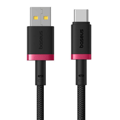 USB-A to USB-C Data and Charging Cable Baseus Dura Series, 60W, 2m, Red P10377802U01-03