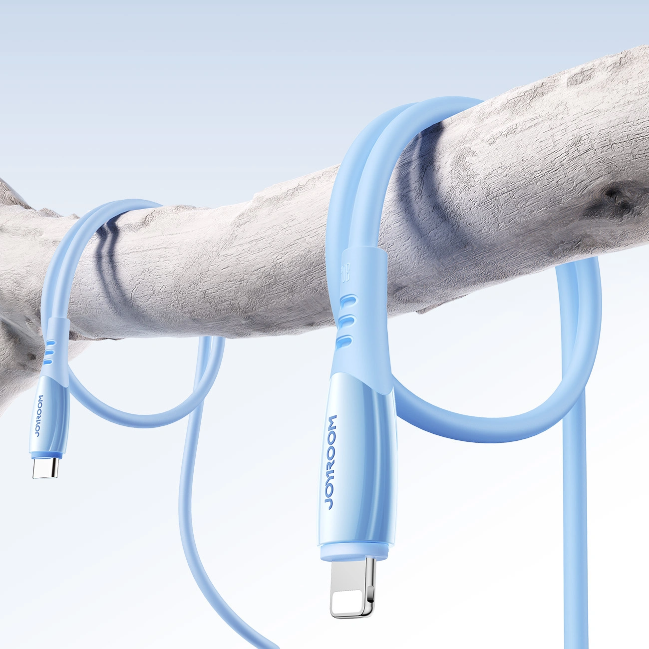 Daten- und Ladekabel USB-C - Lightning Joyroom S-A59 Vibrant, 30W, 1,2m, Blau