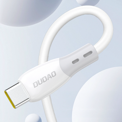 Daten- und Ladekabel USB-A - USB-C Dudao L25ST, 100W, 1m, Weiß