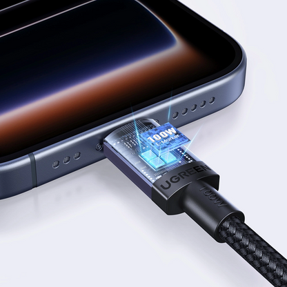 Daten- und Ladekabel USB-C - USB-C UGREEN, 100W, 2m, Schwarz