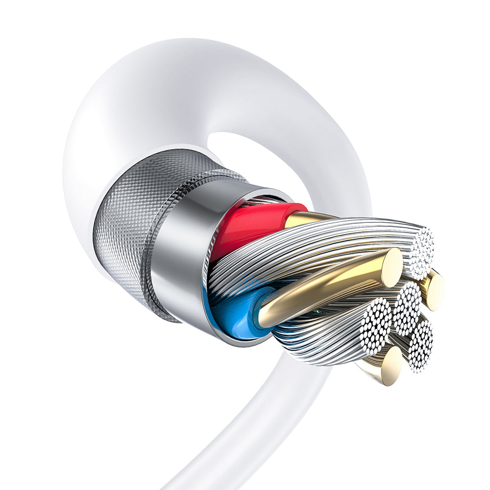 Daten- und Ladekabel USB-A - Lightning Lito LD06L, 18W, 1m, Weiß