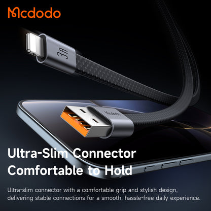 Daten- und Ladekabel USB-A - Lightning McDodo CA-1160, 18W, 1m, Schwarz