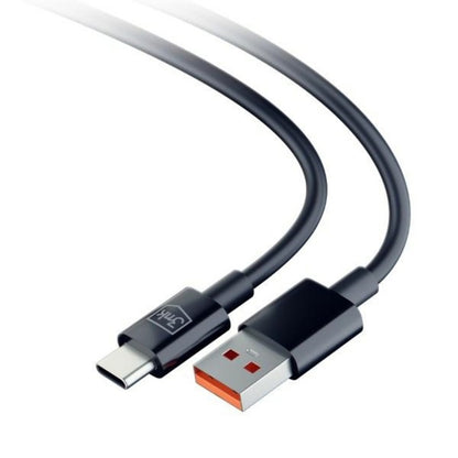 Daten- und Ladekabel USB-A - USB-C 3MK Hyper, 18W, 1.2m, Schwarz