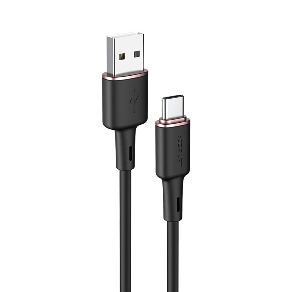 Daten- und Ladekabel USB-A - USB-C Acefast C2-04, 18W, 1,2m, Schwarz