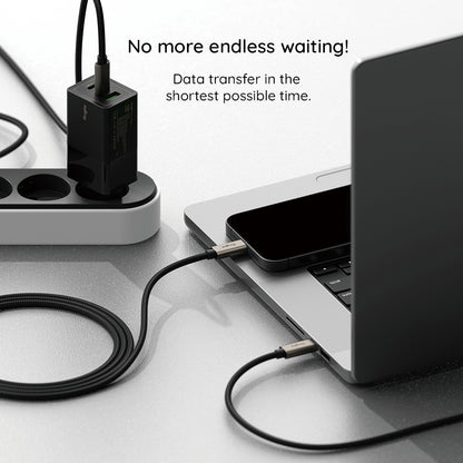 Daten- und Ladekabel USB-A - USB-C Ringke, 60W, 2m, Schwarz