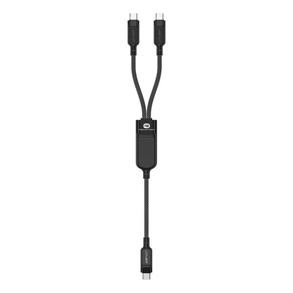 USB-C Daten- und Ladekabel - 2 x USB-C Acefast C5-11, 100W, 1.2m, Schwarz