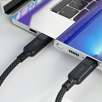 USB-C Daten- und Ladekabel - 2 x USB-C Acefast C5-11, 100W, 1.2m, Schwarz