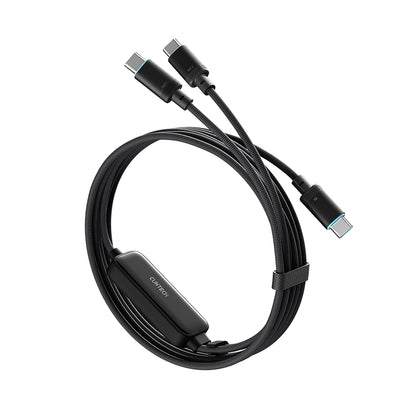 USB-C Daten- und Ladekabel - 2 x USB-C Cuktech C2C615, 140W, 1,5m, Schwarz CKC2C615GLBK