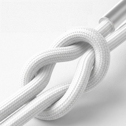 Daten- und Ladekabel USB-C - Lightning 3MK Hyper N, 20W, 1m, Weiß