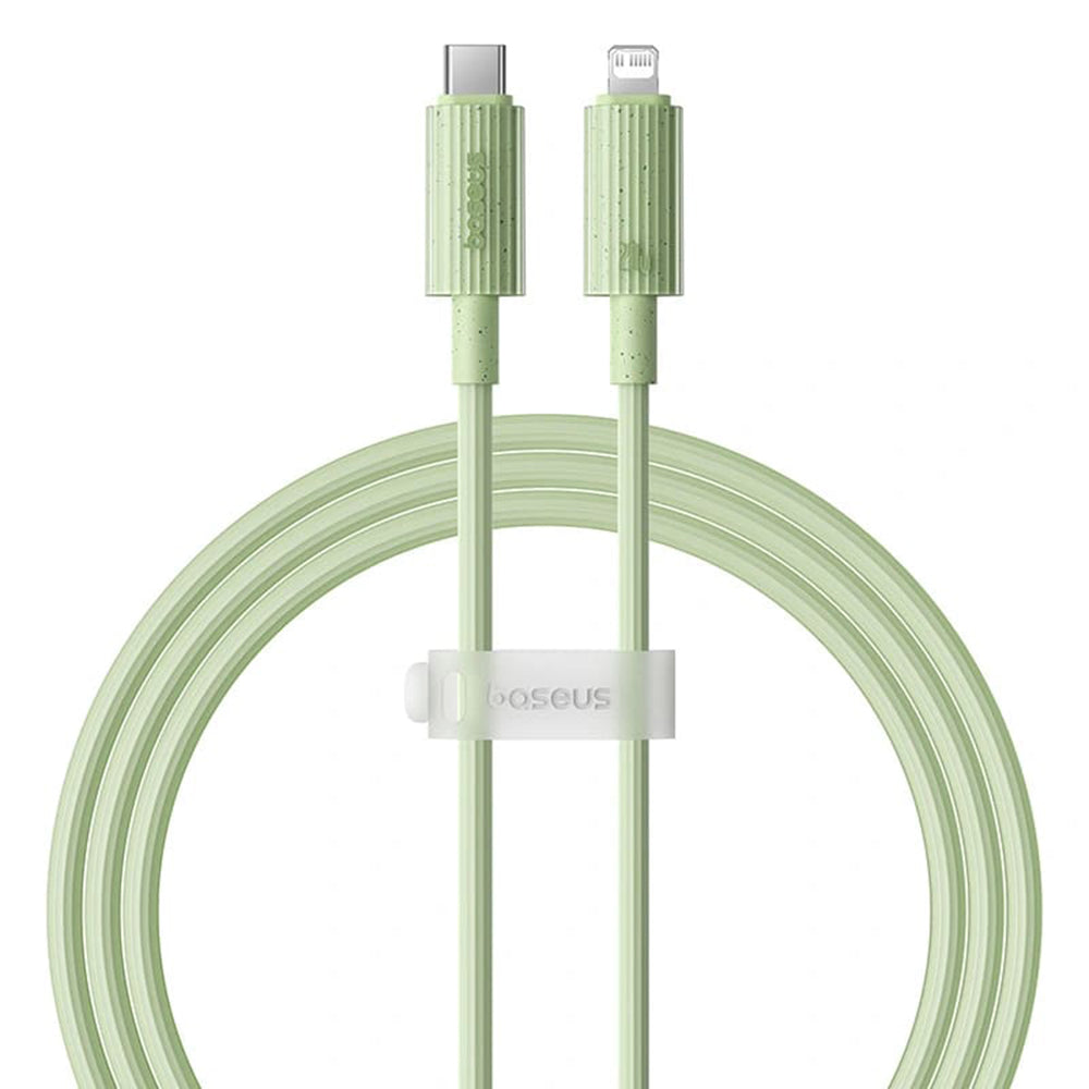 USB-C - Lightning Lade- und Datenkabel Baseus Habitat, 20W, 1m, Grün P10360201631-00