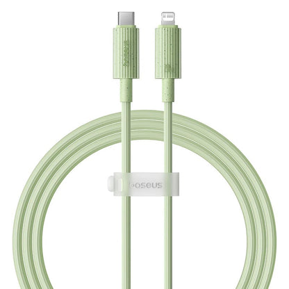 USB-C - Lightning Lade- und Datenkabel Baseus Habitat, 20W, 1m, Grün P10360201631-00