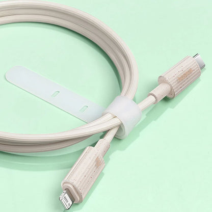 USB-C - Lightning Lade- und Datenkabel Baseus Habitat, 20W, 2m, Grün P10360201631-01
