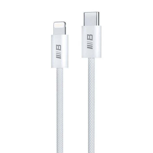 USB-C - Lightning Lade- und Datenkabel Blueo, 20W, 1.2m, Weiß