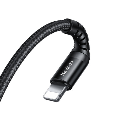 USB-C - Lightning McDodo CA-5631 Daten- und Ladekabel, 36W, 1m, Schwarz