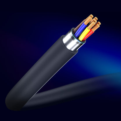 USB-C Daten- und Ladekabel - USB-C 3MK Hyper, 100W, 1.2m, Schwarz
