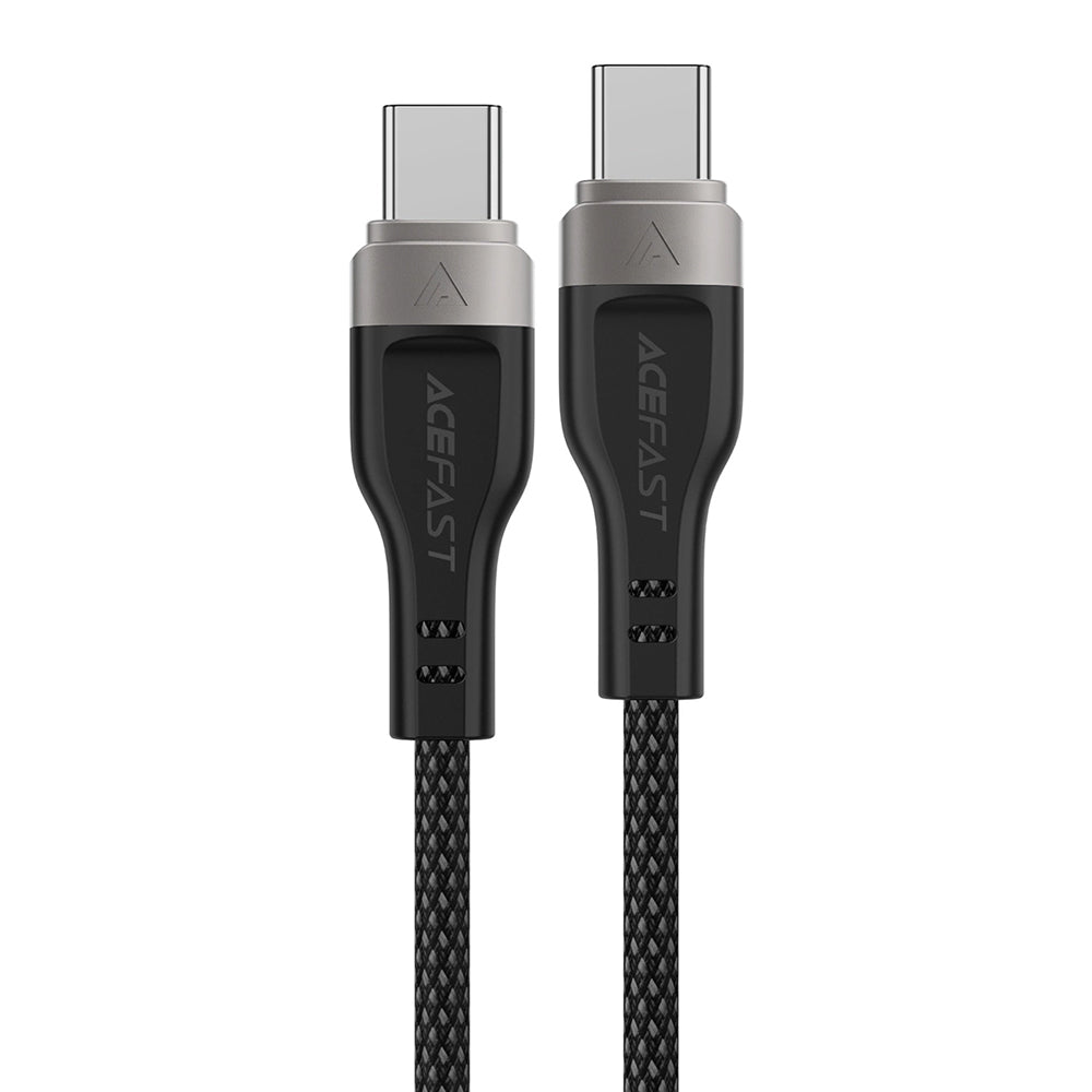 USB-C Data and Charging Cable - USB-C Acefast C11-03, 60W, 1.2m, Black