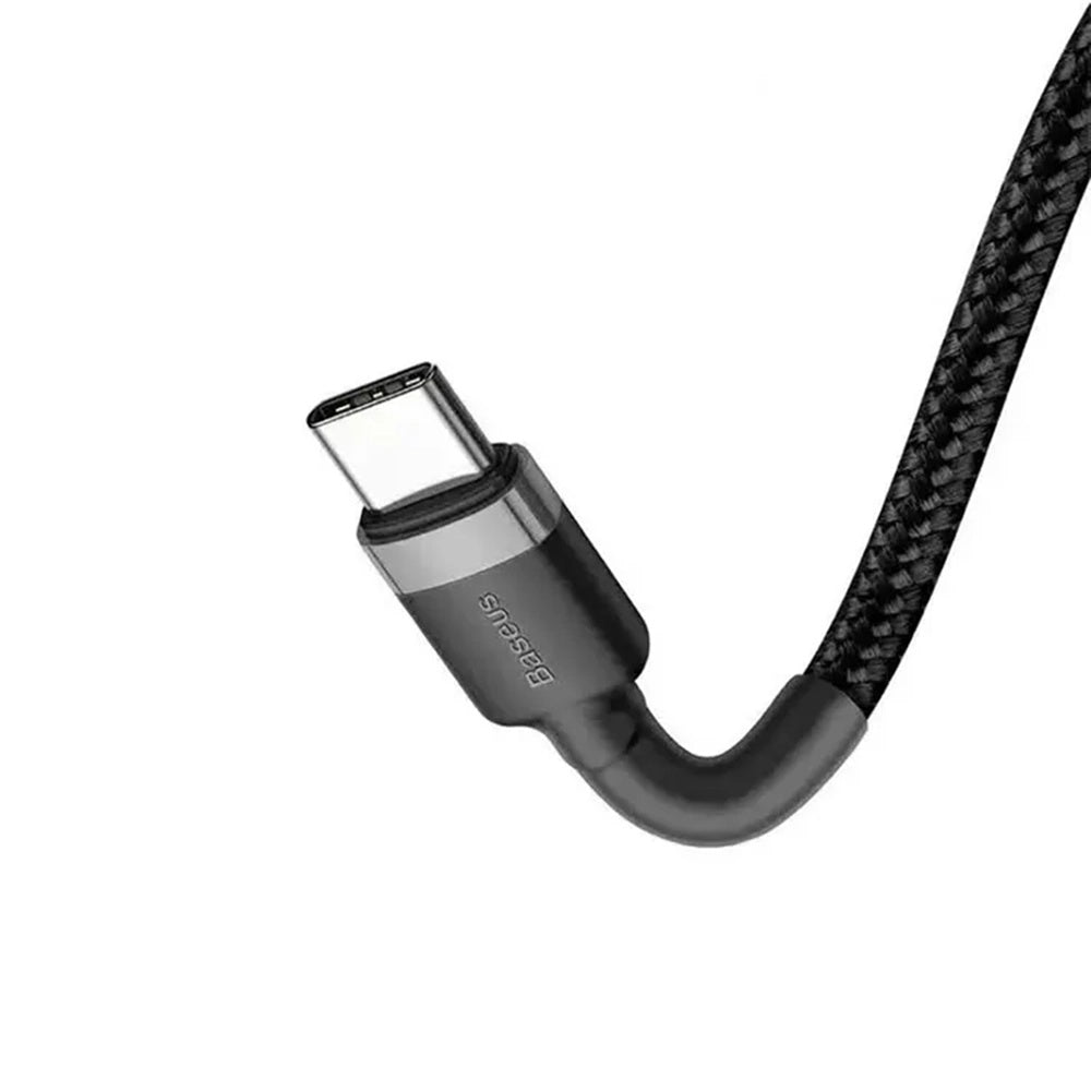 Daten- und Ladekabel USB-C - USB-C Baseus Cafule, 60W, 2m, Set 3 Stück, Schwarz S0TV002132
