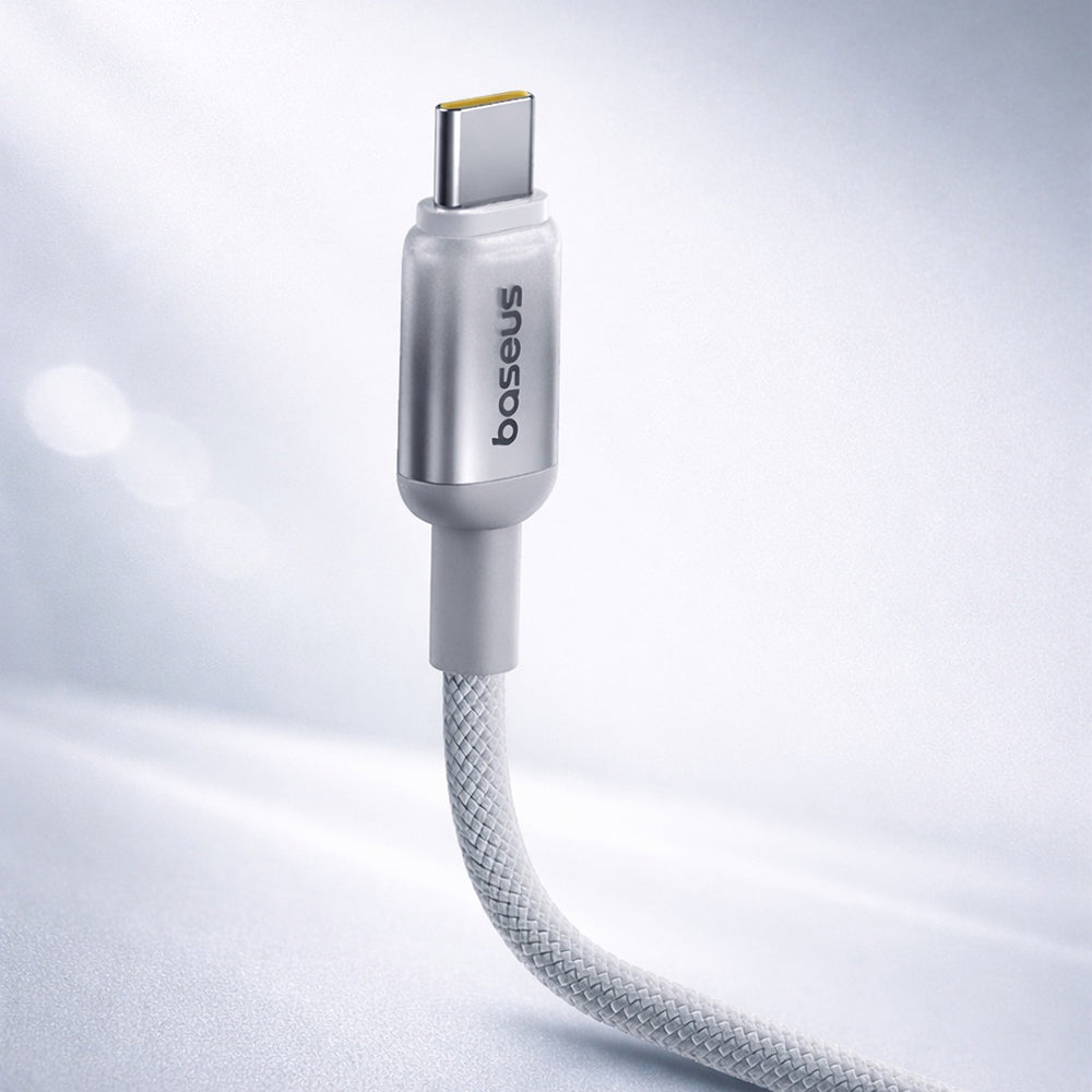 USB-C Daten- und Ladekabel - USB-C Baseus Discolor, 100W, 1m, Silber E0420701