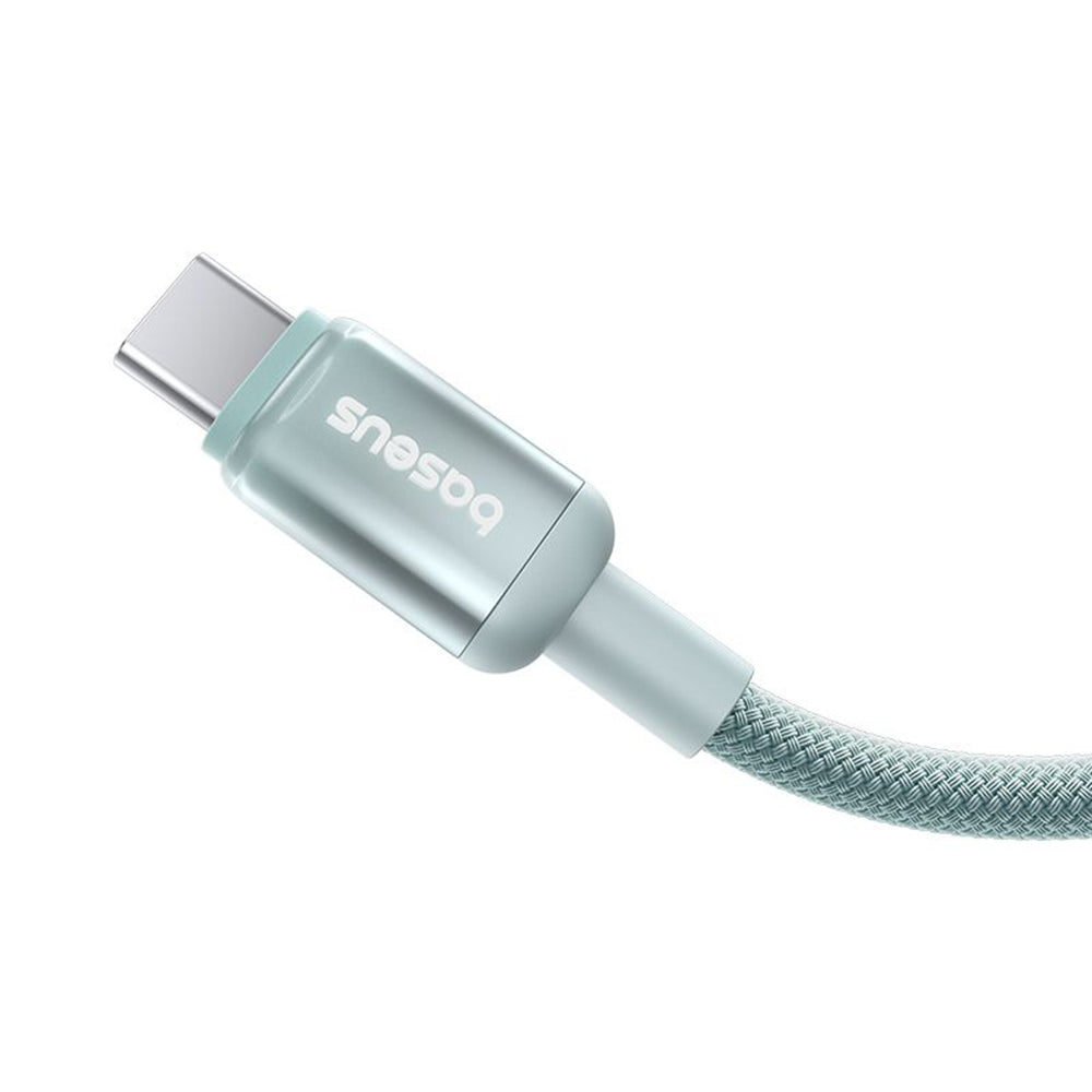 USB-C Daten- und Ladekabel - USB-C Baseus Discolor, 100W, 2m, Blau Grün E0420703