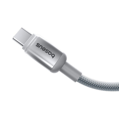 USB-C Data and Charging Cable - USB-C Baseus Discolor, 100W, 2m, Silver E0420800