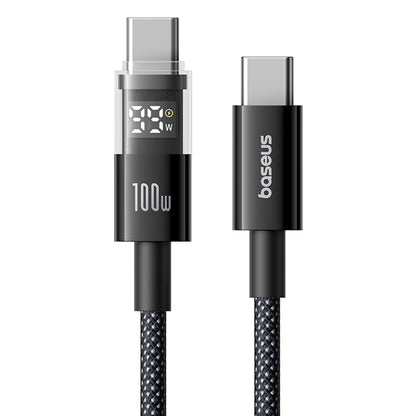 USB-C Daten- und Ladekabel - USB-C Baseus Display 2, 100W, 2m, Schwarz P10377706123-00