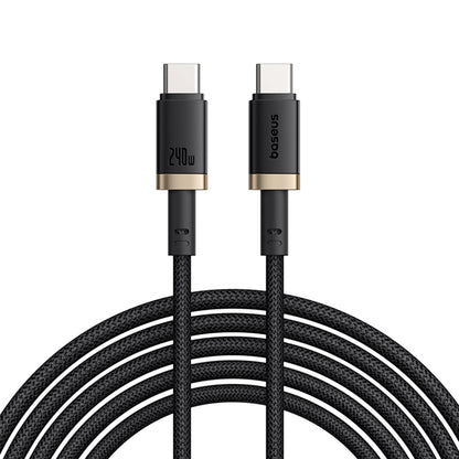 USB-C Daten- und Ladekabel - USB-C Baseus Dura, 240W, 1m, Gold Schwarz P10377803U03-00
