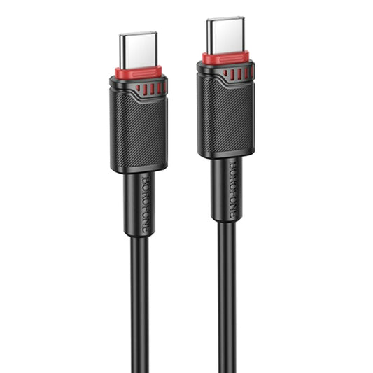 USB-C Data and Charging Cable - USB-C Borofone BX110 Beneficio, 60W, 1m, Black