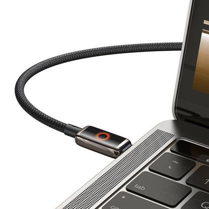 Daten- und Ladekabel USB-C - USB-C McDodo CA-6680 Auto Power Off, 100W, 1.2m, Schwarz