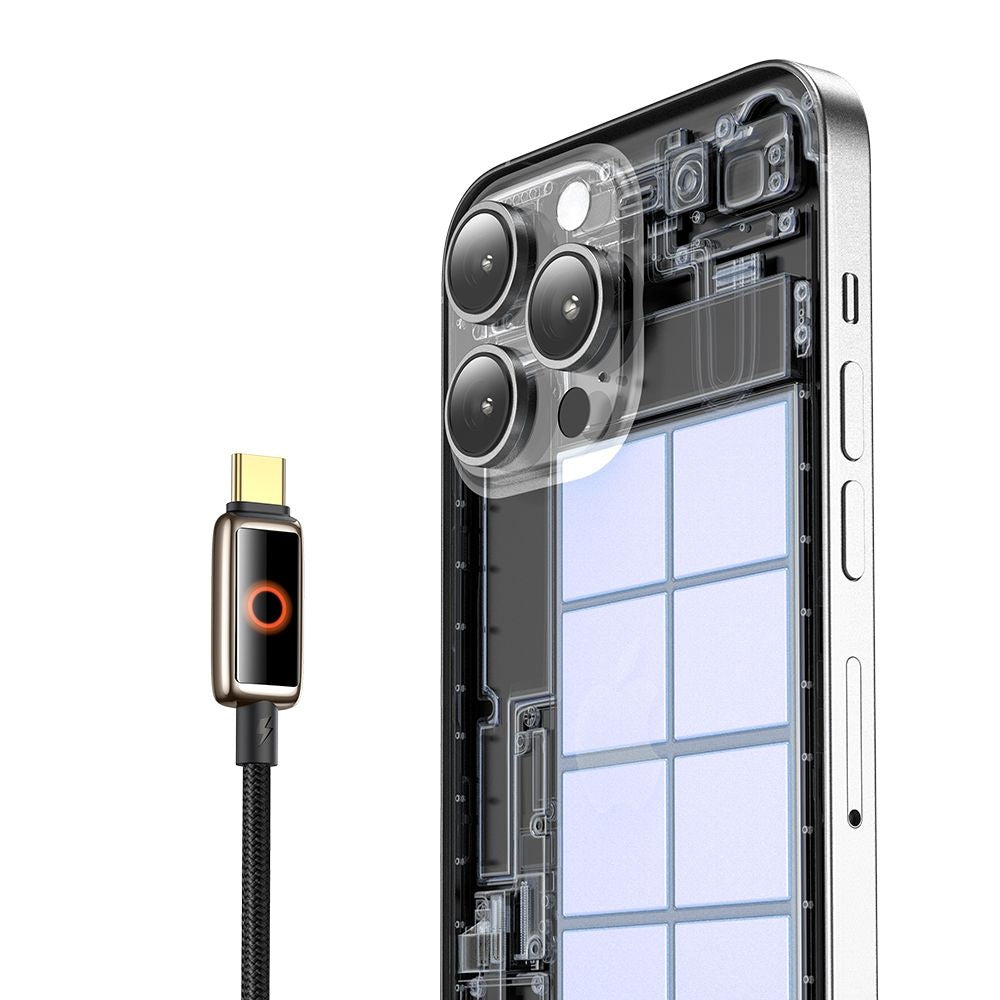 USB-C Daten- und Ladekabel - USB-C McDodo CA-6681 Auto Power Off, 100W, 1.2m, Gold