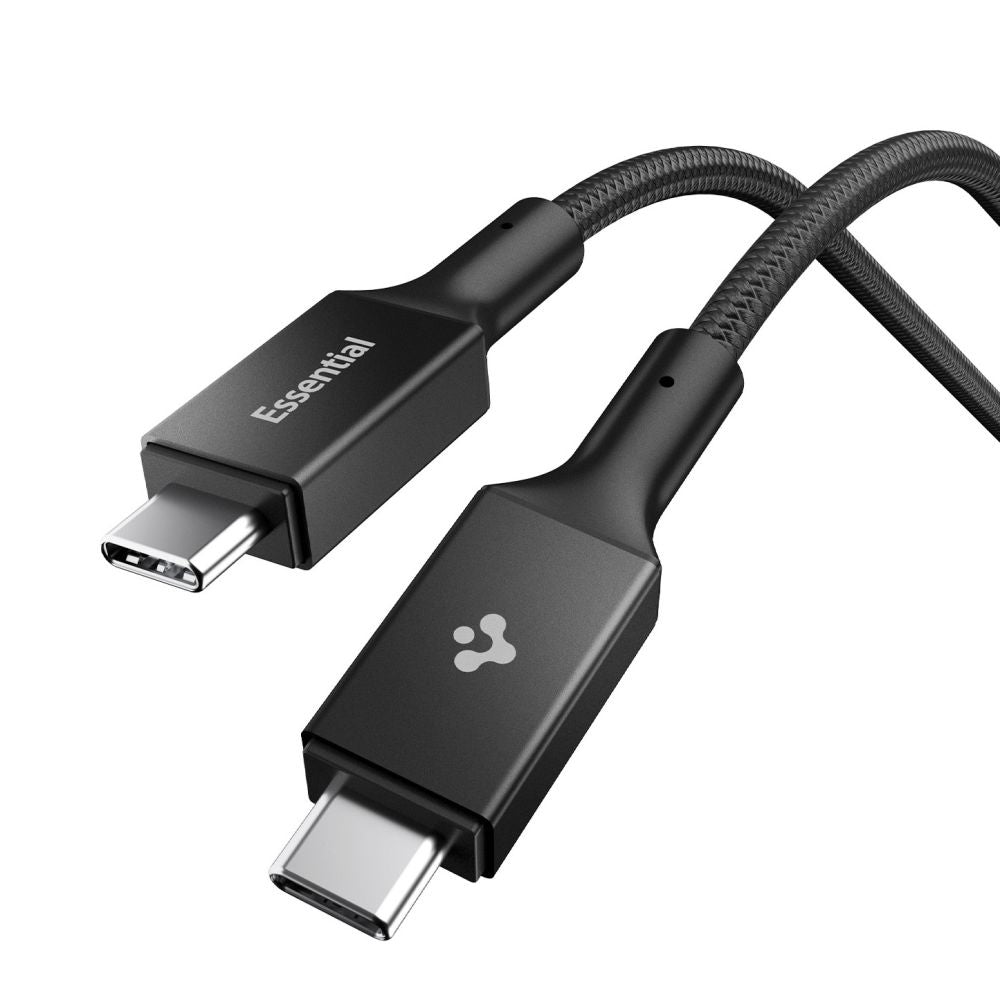 USB-C Daten- und Ladekabel - USB-C Spigen EB10010CC, 100W, 1m, Schwarz ACA09459