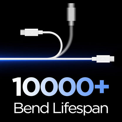 USB-C Daten- und Ladekabel - USB-C Spigen EB6015CC, 60W, 1,5m, Weiß ACA10416