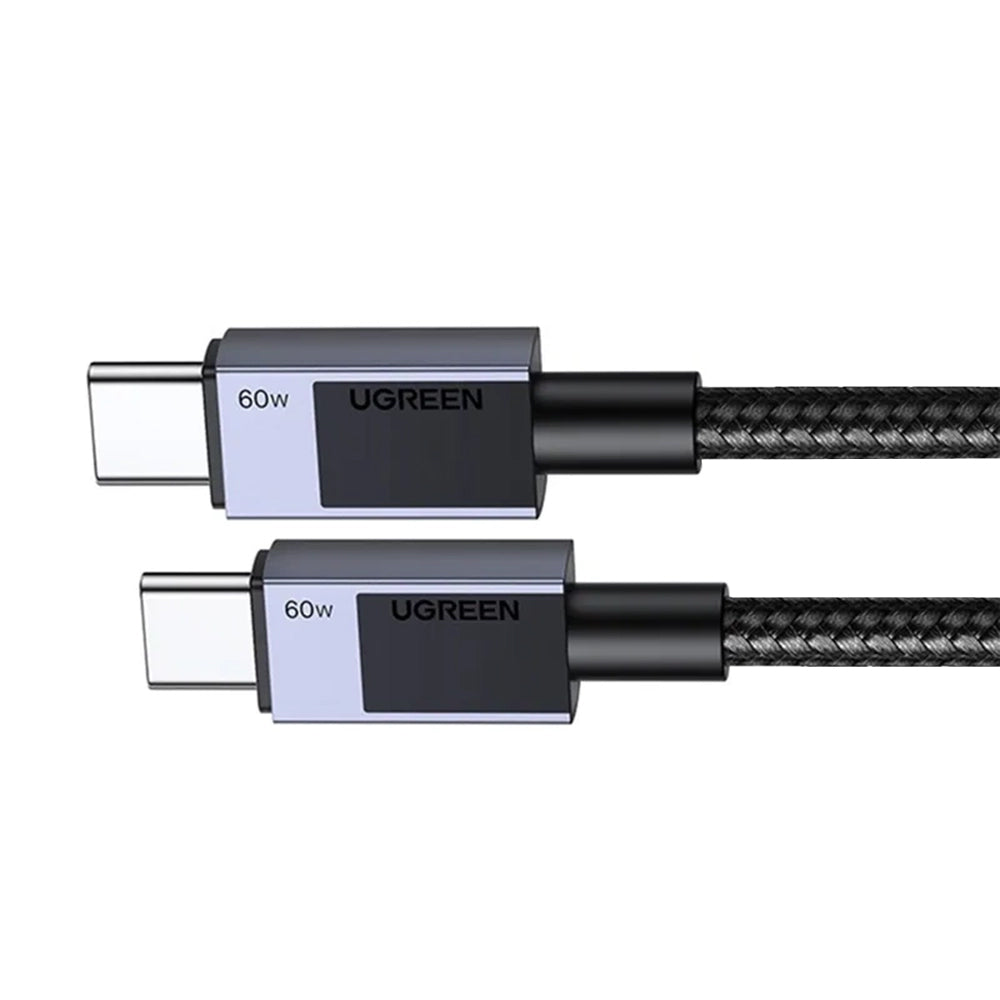 USB-C Daten- und Ladekabel - USB-C UGREEN L524, 60W, 1m, Grau