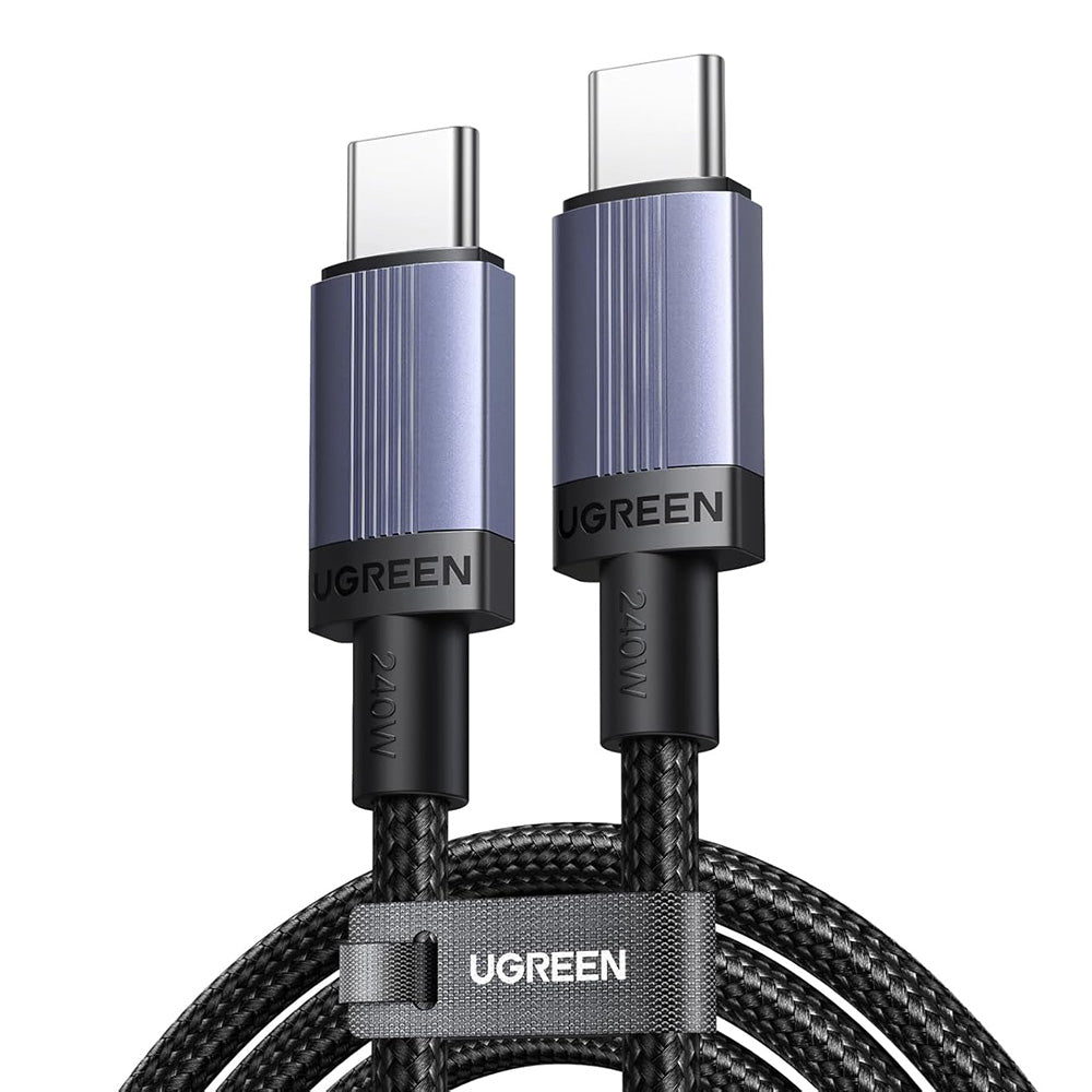 Daten- und Ladekabel USB-C - USB-C UGREEN L532, 240W, 2m, Grau